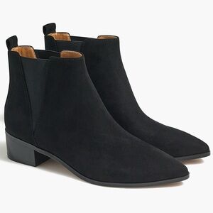 J Crew Fallon faux microsuede boots sz 8